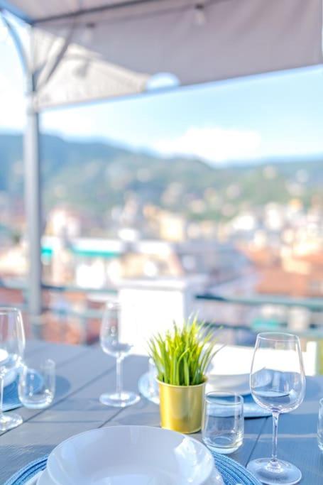 Portofino - Appartamento Vista Mare - Rooftop Terrazzo - In Centro Citta - Free Wifi Rapallo Ngoại thất bức ảnh