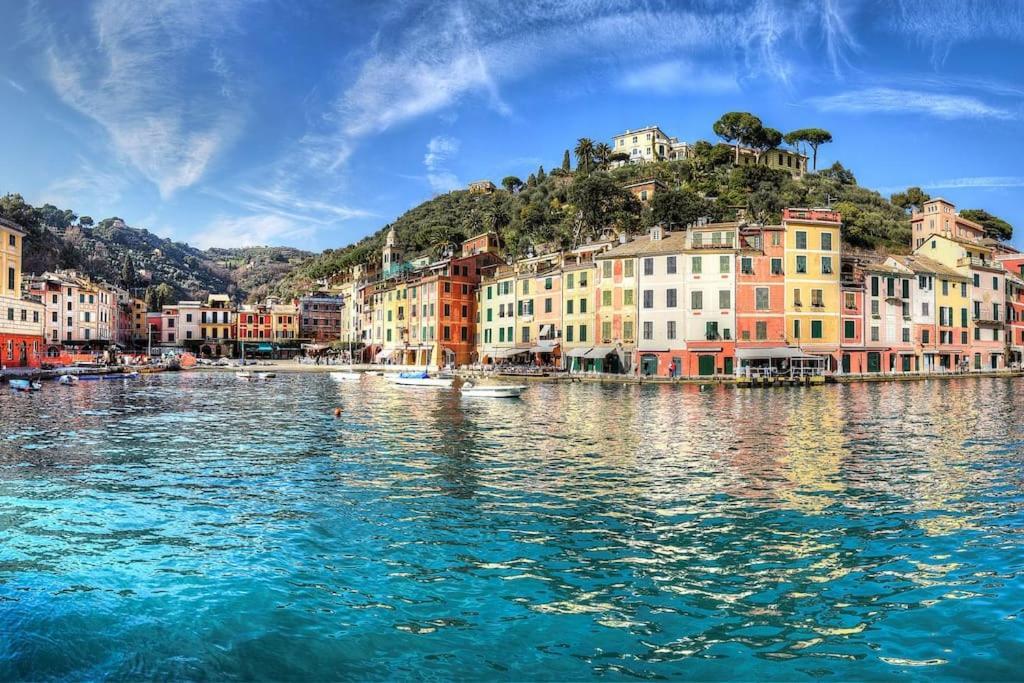 Portofino - Appartamento Vista Mare - Rooftop Terrazzo - In Centro Citta - Free Wifi Rapallo Ngoại thất bức ảnh
