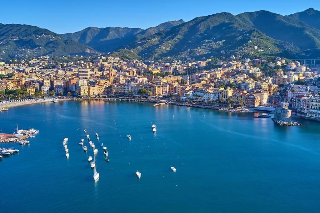 Portofino - Appartamento Vista Mare - Rooftop Terrazzo - In Centro Citta - Free Wifi Rapallo Ngoại thất bức ảnh