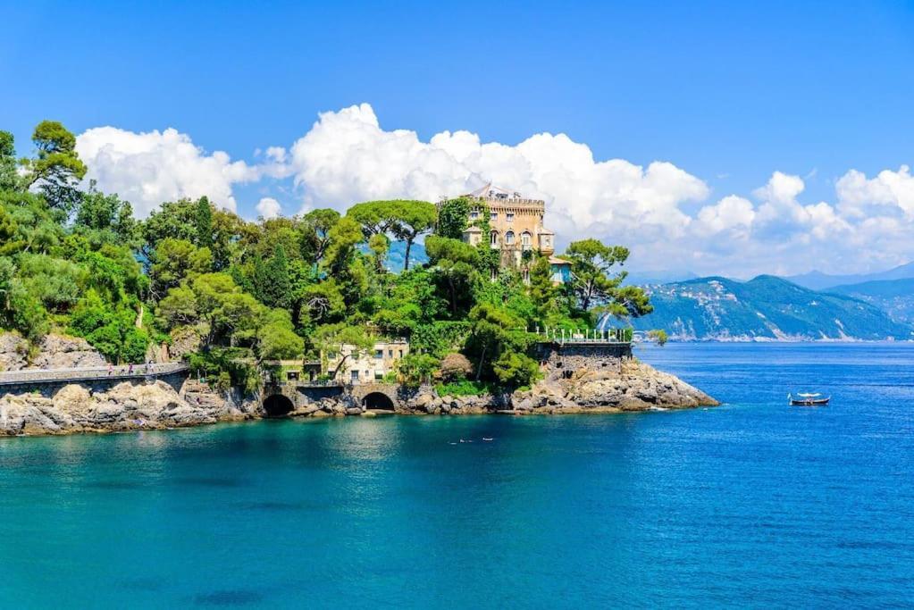 Portofino - Appartamento Vista Mare - Rooftop Terrazzo - In Centro Citta - Free Wifi Rapallo Ngoại thất bức ảnh